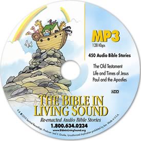 450 Children's Dramatized Audio Bible Stories, CD, MP3, Audio DVD ...